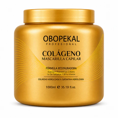 Mascarilla Capilar Colágeno Obopekal 750ml