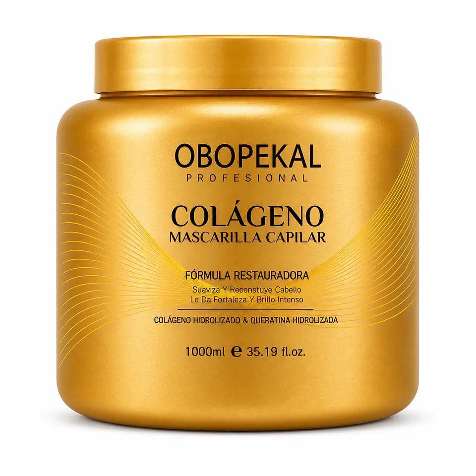 Mascarilla Capilar Colágeno Obopekal 750ml 1