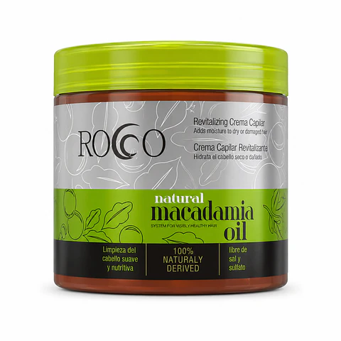 Mascarilla Capilar Macadamia Oil Rocco 500ml