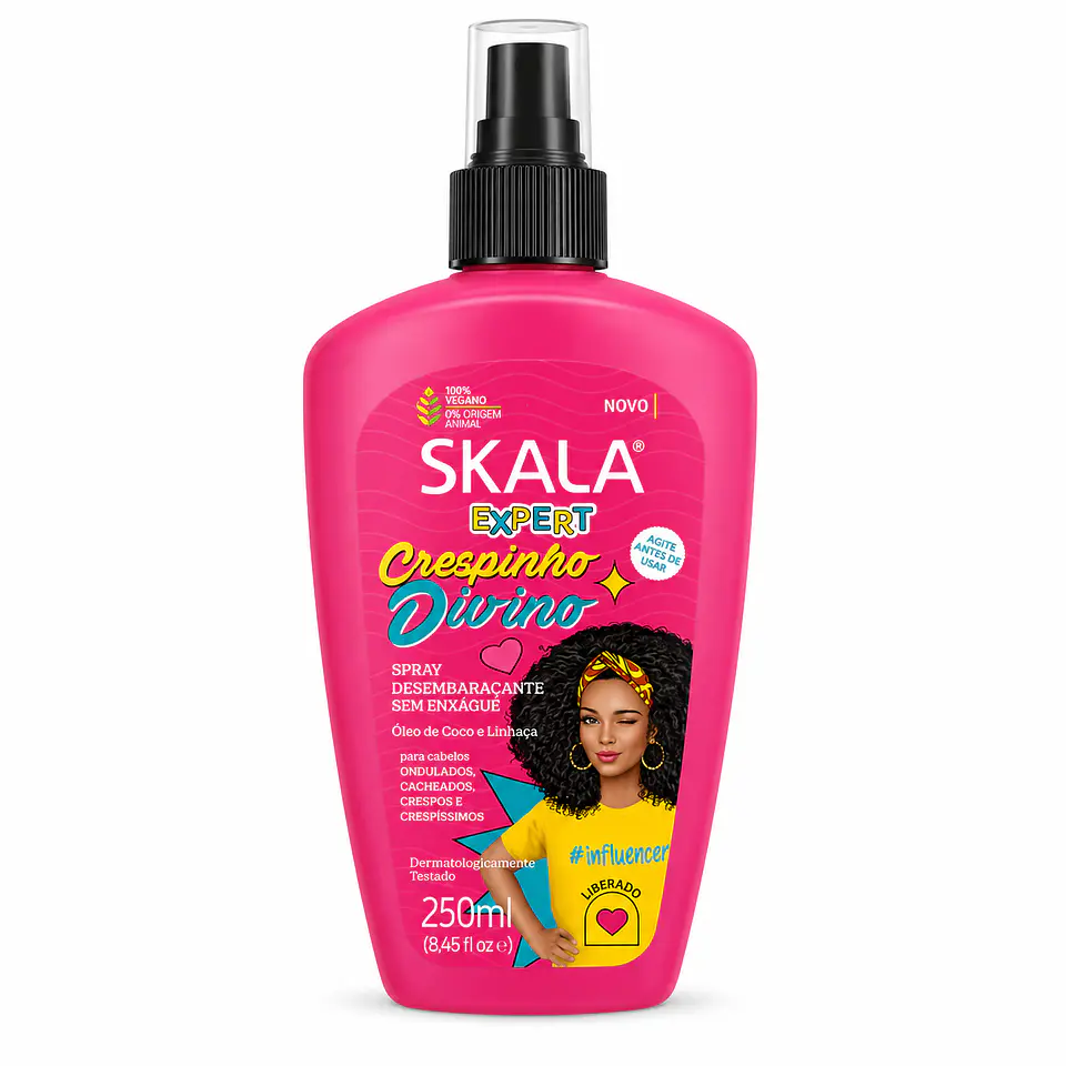Crespinho Divino Spray Desenredante Skala 250gr 1