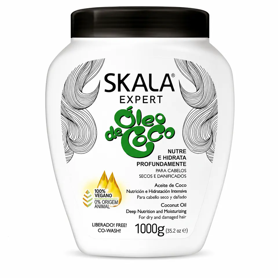 Óleo De Coco Skala 1000gr 1