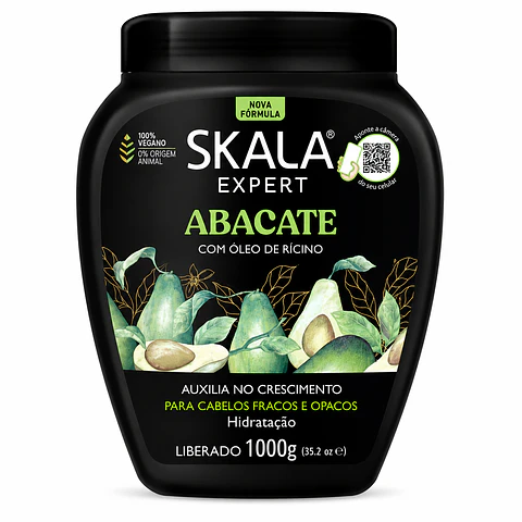 Abacate Óleo Rícino Skala 1000gr