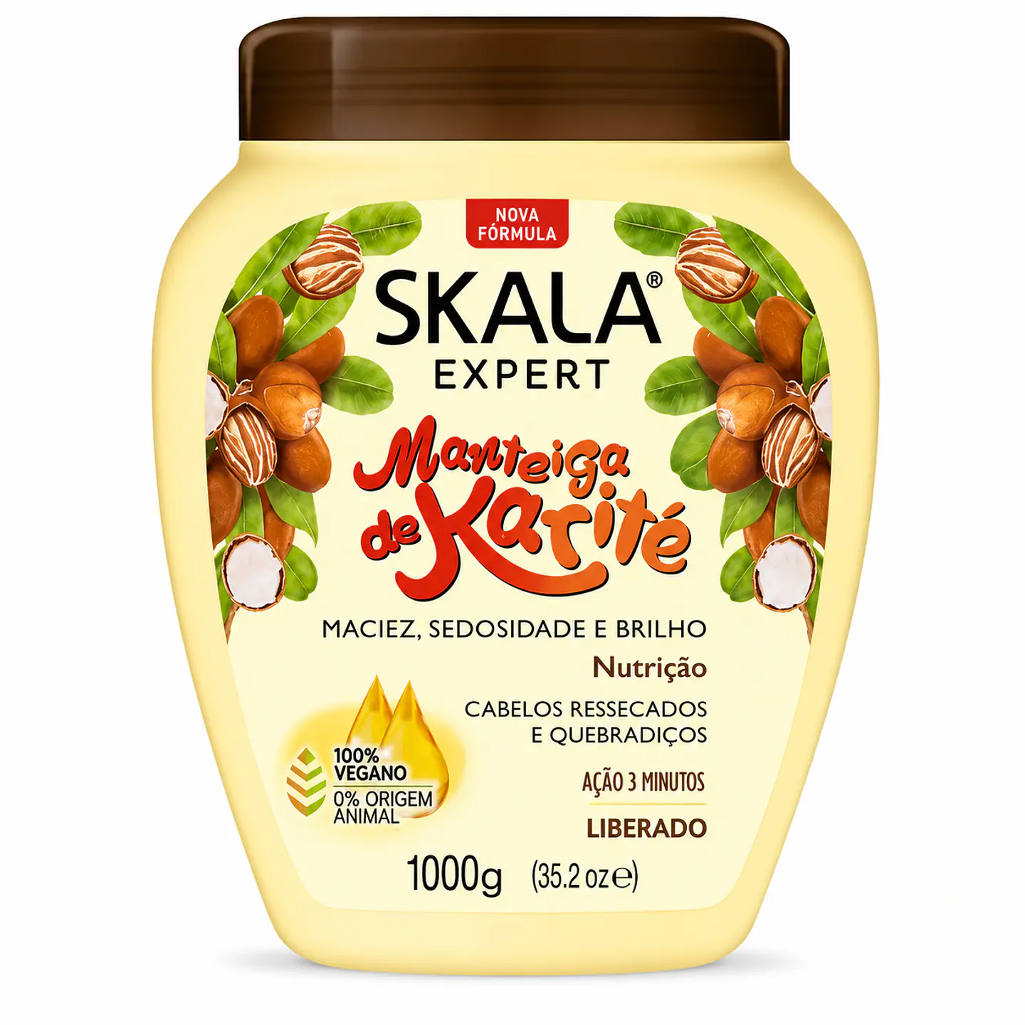 Manteiga De Karité Skala 1000gr 1