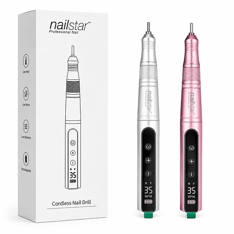 Torno Para Uñas Inalambrico 35.000RPM NailStar
