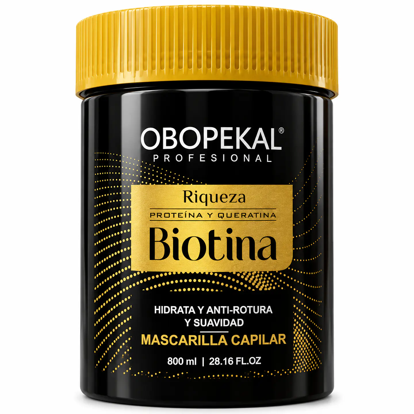 Mascarilla Capilar Biotina Obopekal 800ml 1