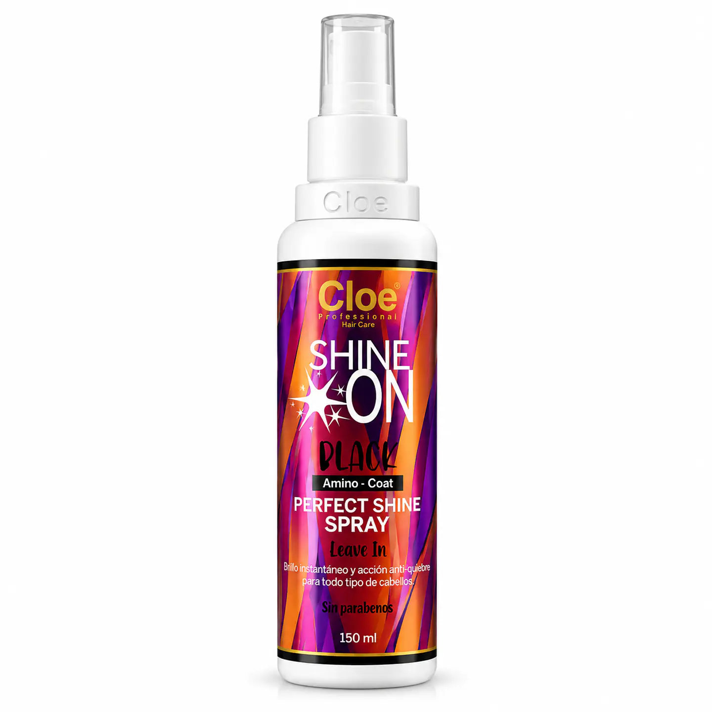 Abrillantador Shine On Black Cloe 150ml 1