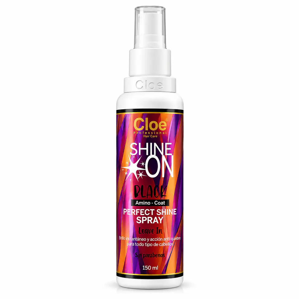 Abrillantador Shine On Black Cloe 150ml 1