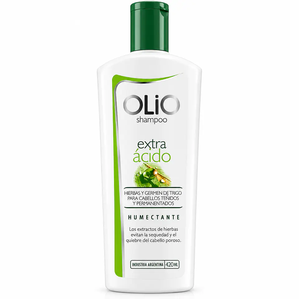 Shampoo Extra Ácido Humectante Olio 420ml 1