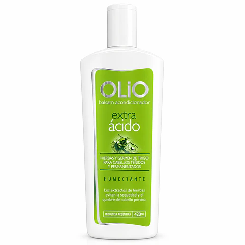 Acondicionador Extra Ácido Humectante Olio 420ml