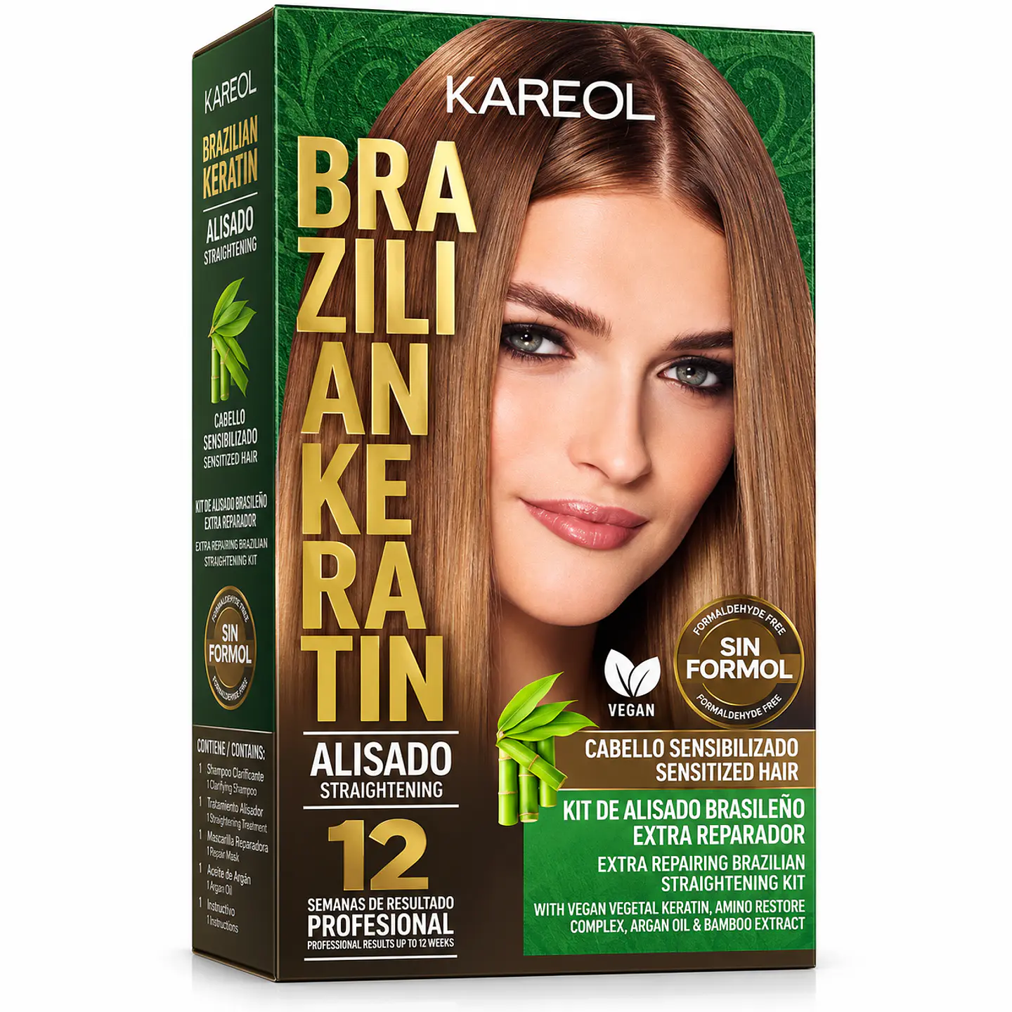 Alisado Permanente Sin Formol Suave Kareol  1