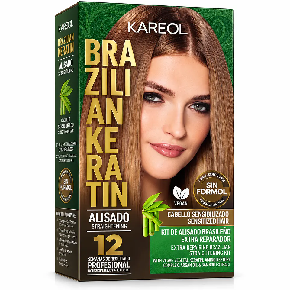 Alisado Permanente Sin Formol Suave Kareol  1