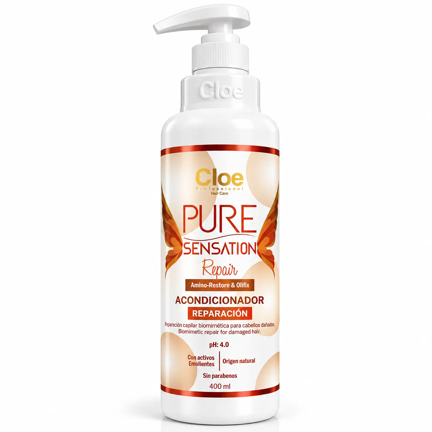 Acondicionador Pure Sensation Repair Reparación Cloe 400ml 1