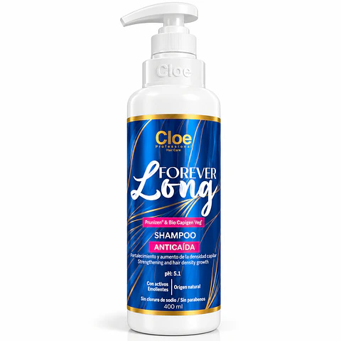 Shampoo Forever Long Anti Caida Cloe 400ml
