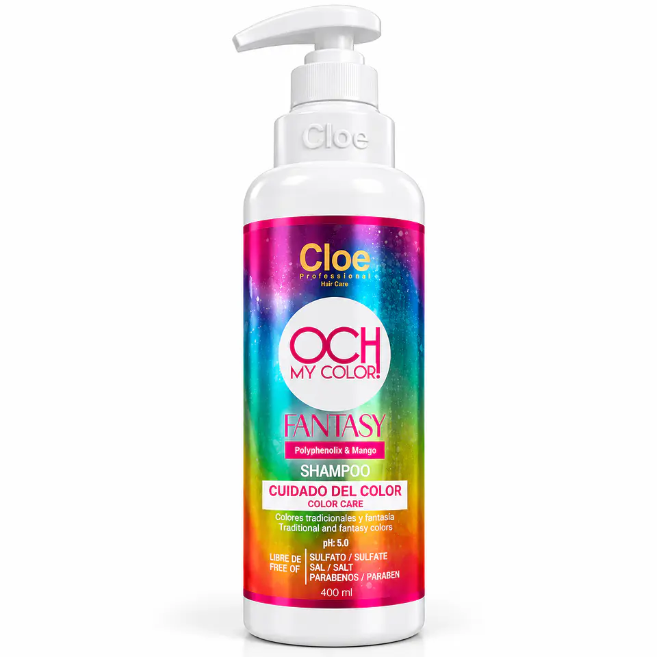 Shampoo Ohh My Color Fantasy Cuidado Color Fantasia Cloe 400ml 1