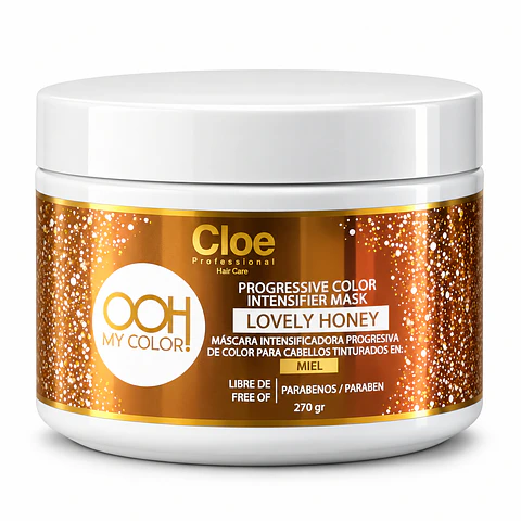 Mascara Matizador Ohh My Color Lovely Honey Cloe 270gr