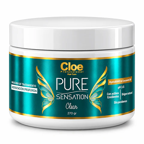 Mascarilla Pure Sensation Clear Hidratacion Profunda Cloe 270gr