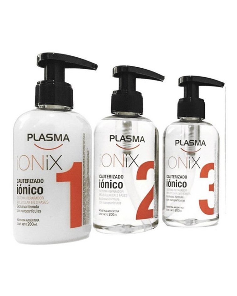 Kit Ionix Plasma 200ml  3 Pasos 