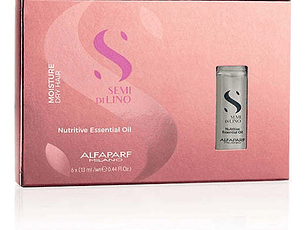 Ampollas Nutrición Alfaparf Semi Di Lino 6 Unidades 