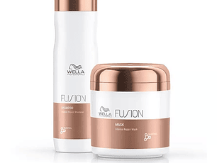 Shampoo y Mascara SP Fusión Wella Reparación 