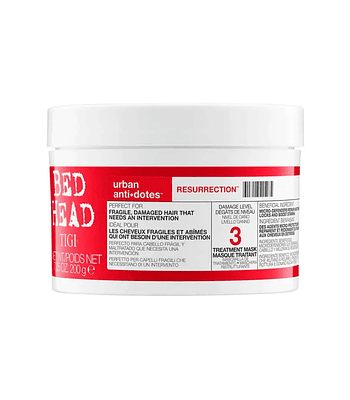 Mascara Reparación Bed Head Tigi Resurrection 200 ml