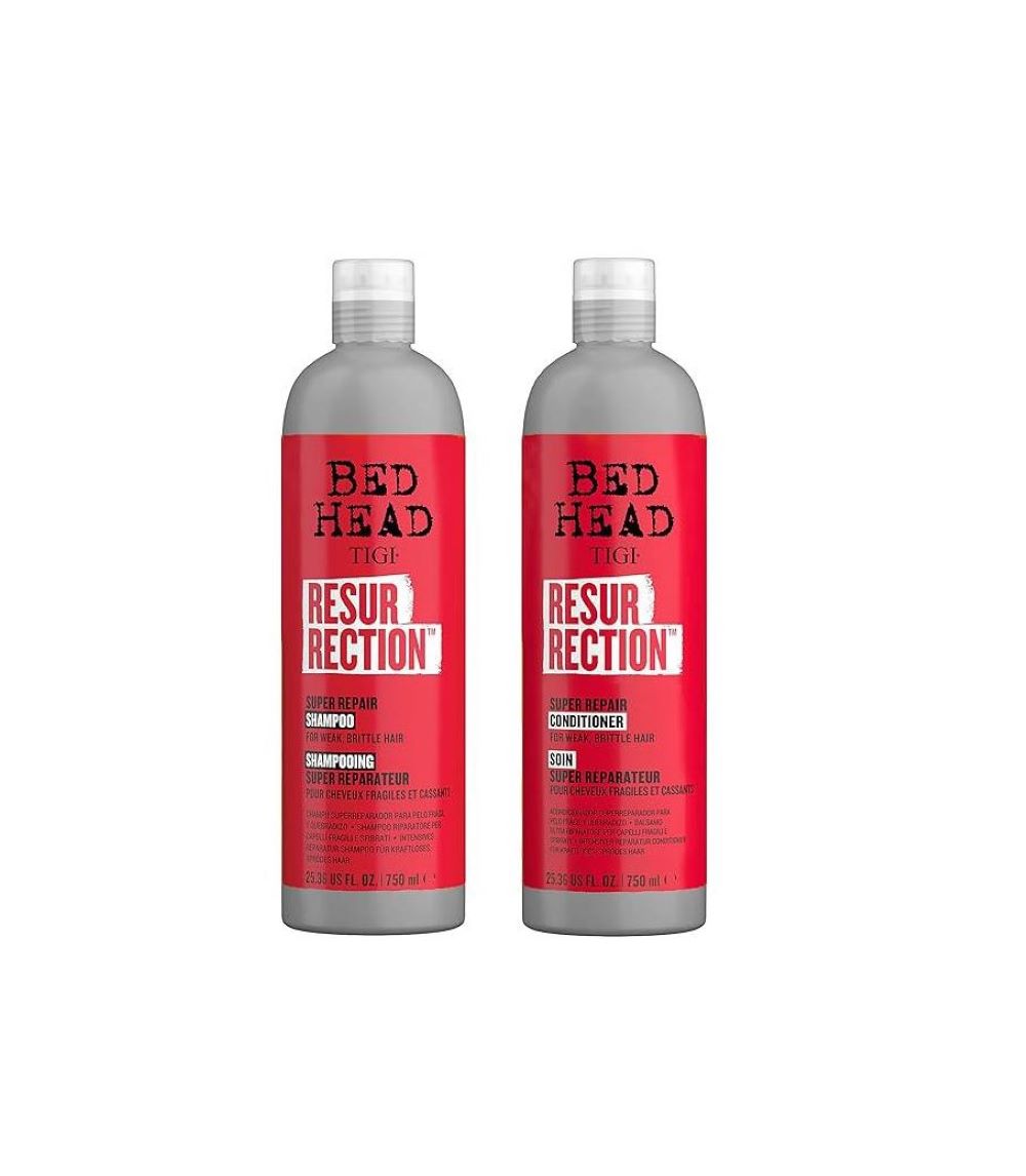 Shampoo y Acondicionador Resurrection (Reparación ) Tigi Bed