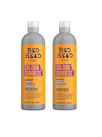 Shampoo y Acondicionador Colour Goddess Tigi Bed Head 750 ml