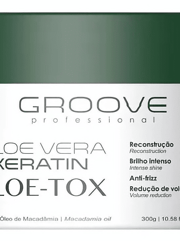 Botox Capilar Aloe-tox Aloe Vera Keratin Groove Professional 300g