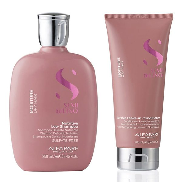 Shampoo y Acondicionador Nutrición Alfaparf  1