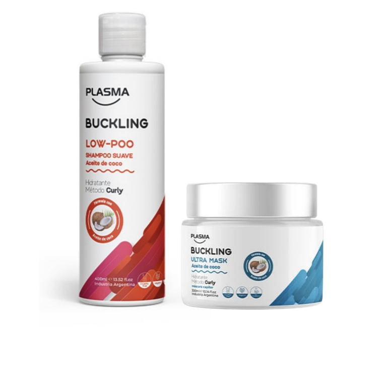 Shampoo y Mascara para Rizos Buckling plasma  1