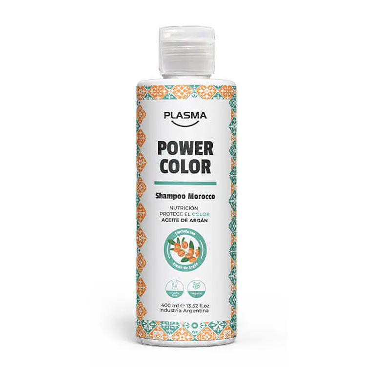 Shampoo de Nutrición y Protección de color Morroco Plasma  1