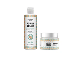 Shampoo y Mascara Nutrición y protección color Morroco Plasma 