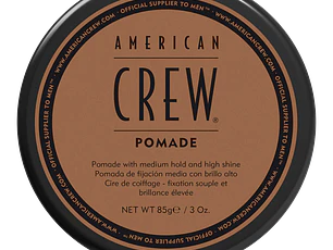 American Crew Pomade 85 grs Fijación Media brillo alto 
