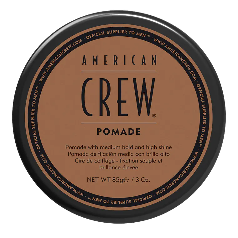 American Crew Pomade 85 grs Fijación Media brillo alto  1