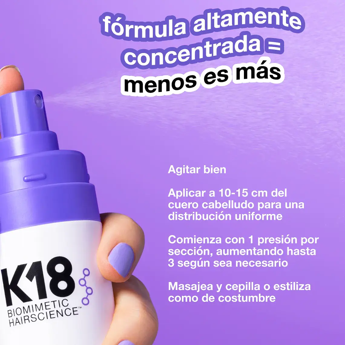 K18 AIRWASH SHAMPOO EN SECO 47 ML 2