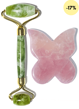 Roller Jade + Gua Sha Mariposa