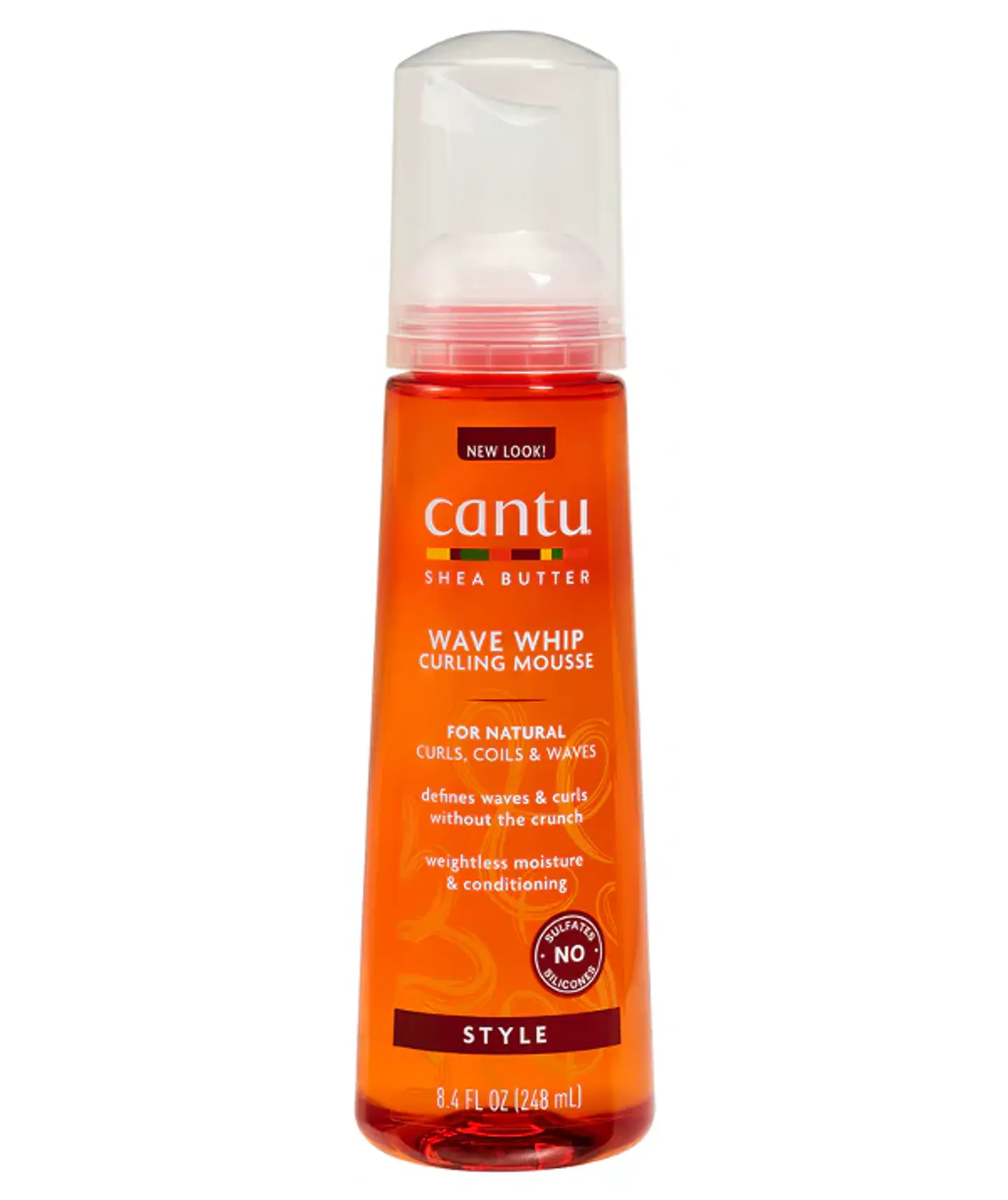Cantu Wave Whip Curling Mousse - Espuma Definidora 1