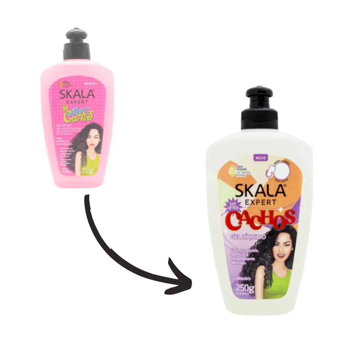 Skala Gel Mais Mais cachos  1