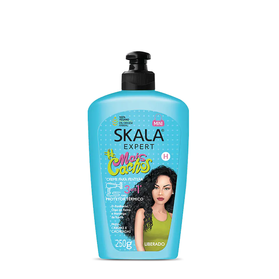 Skala Crema de peinar Mais Cachos 3 en 1  1