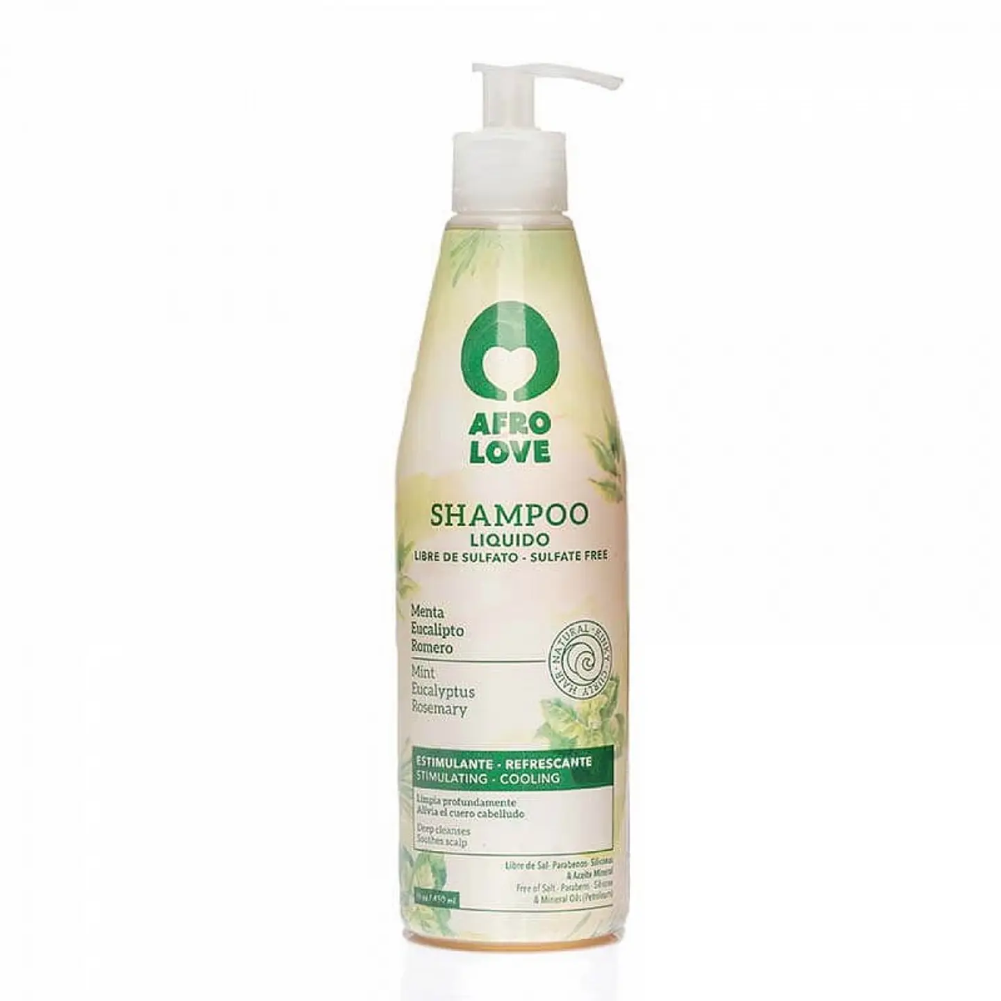Afro love Shampoo Sulfato Free  1