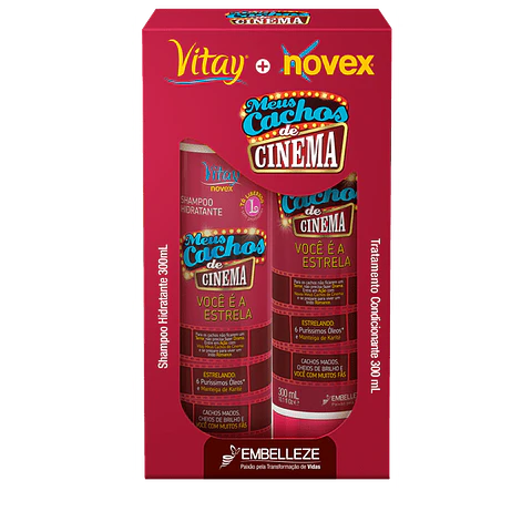 Novex Cinema Kit Shampoo y Acondicionador