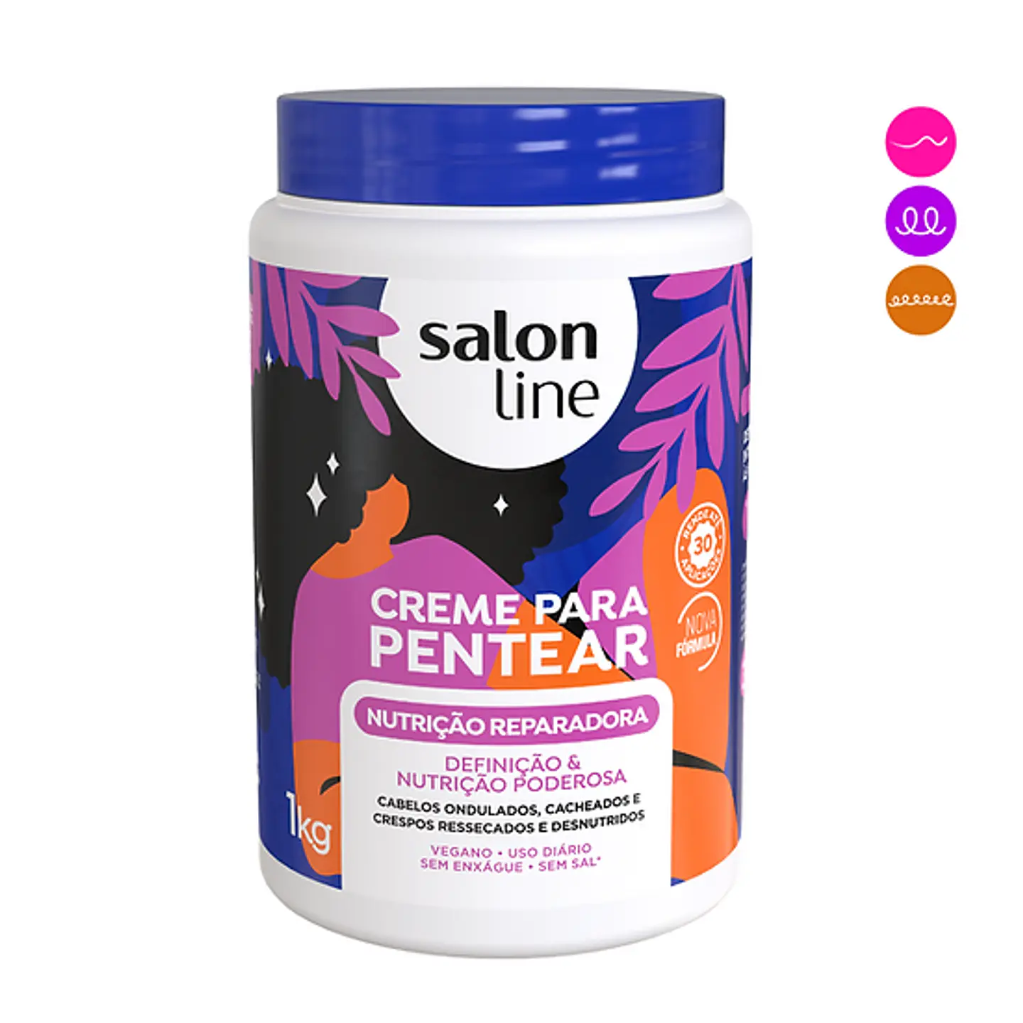 Salon Line Nutricion Reparadora Crema de peinar 1 Kilo 1