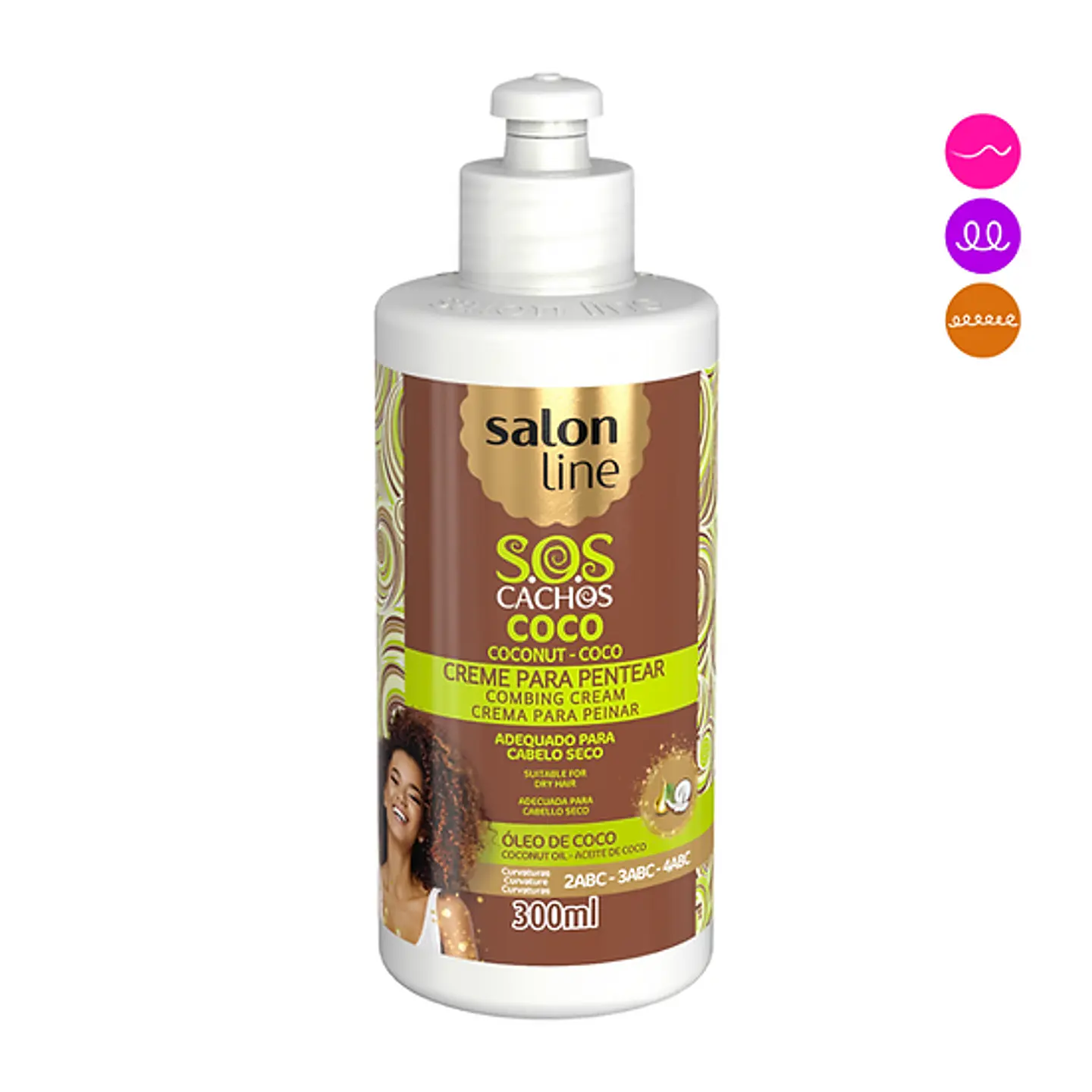 Salon Line SOS Cachos Coco Crema de peinar 300 ML 1