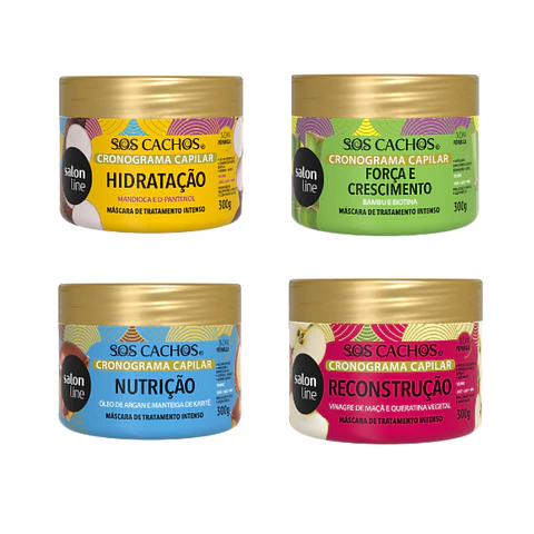 Salon Line SOS Cachos Cronograma Capilar 300g