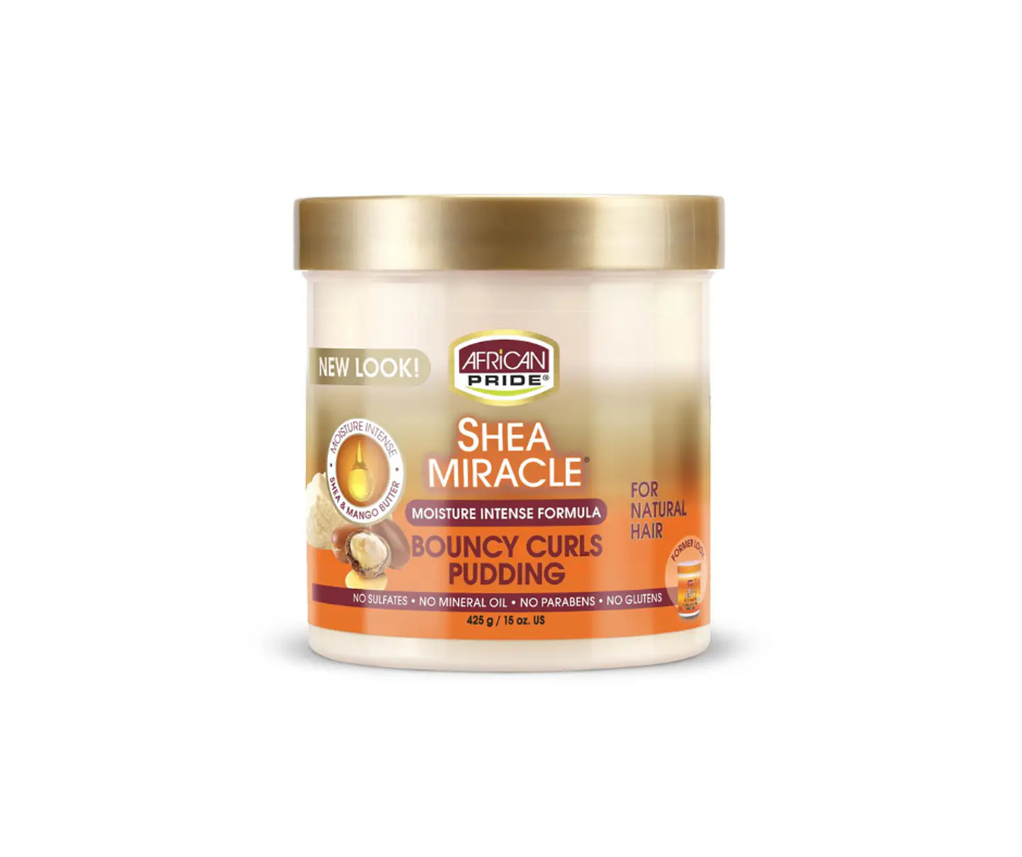African Pride Bouncy Curls Pudding Shea Miracle 1
