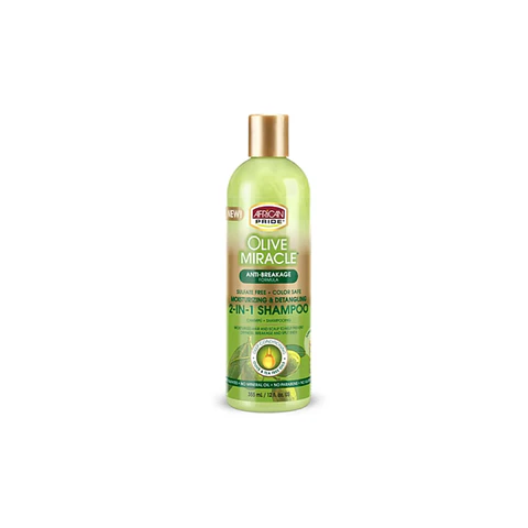 African Pride Shampoo 2 en 1 Oliva Miracle
