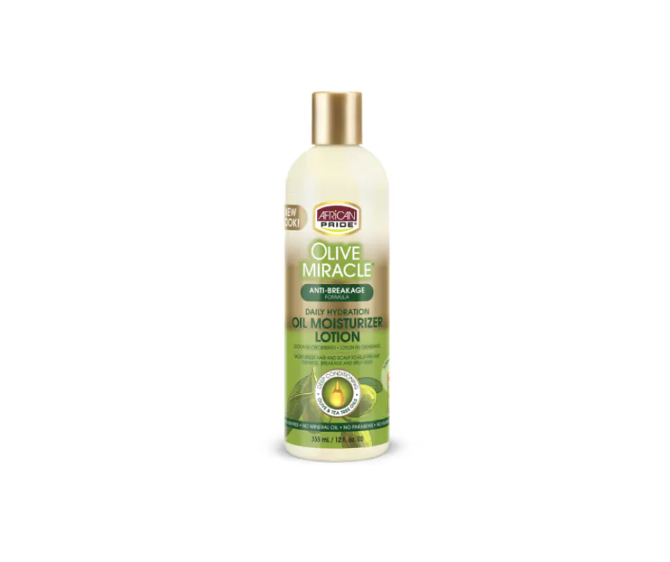 African Pride  Oil Moisturizing Lotion Oliva Miracle  1