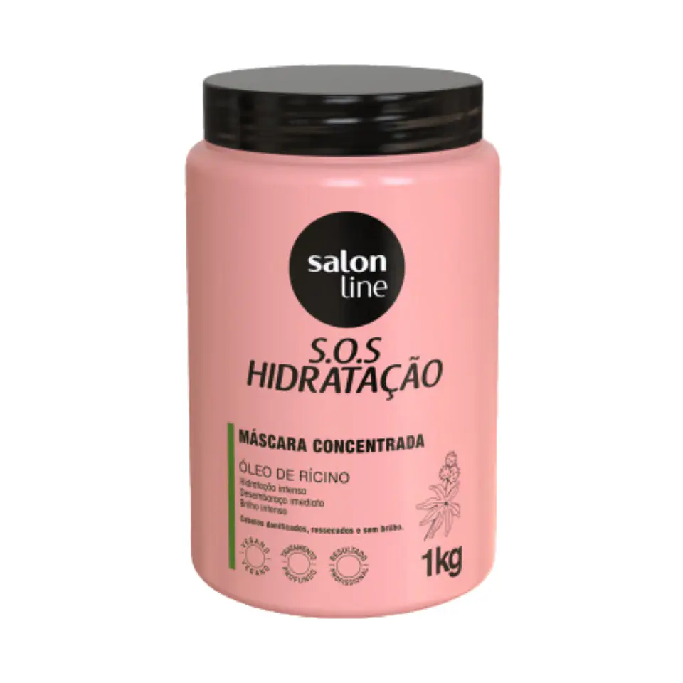 SALON LINE SOS HIDRATACION MASCARA CONCENTRADA 1K 1