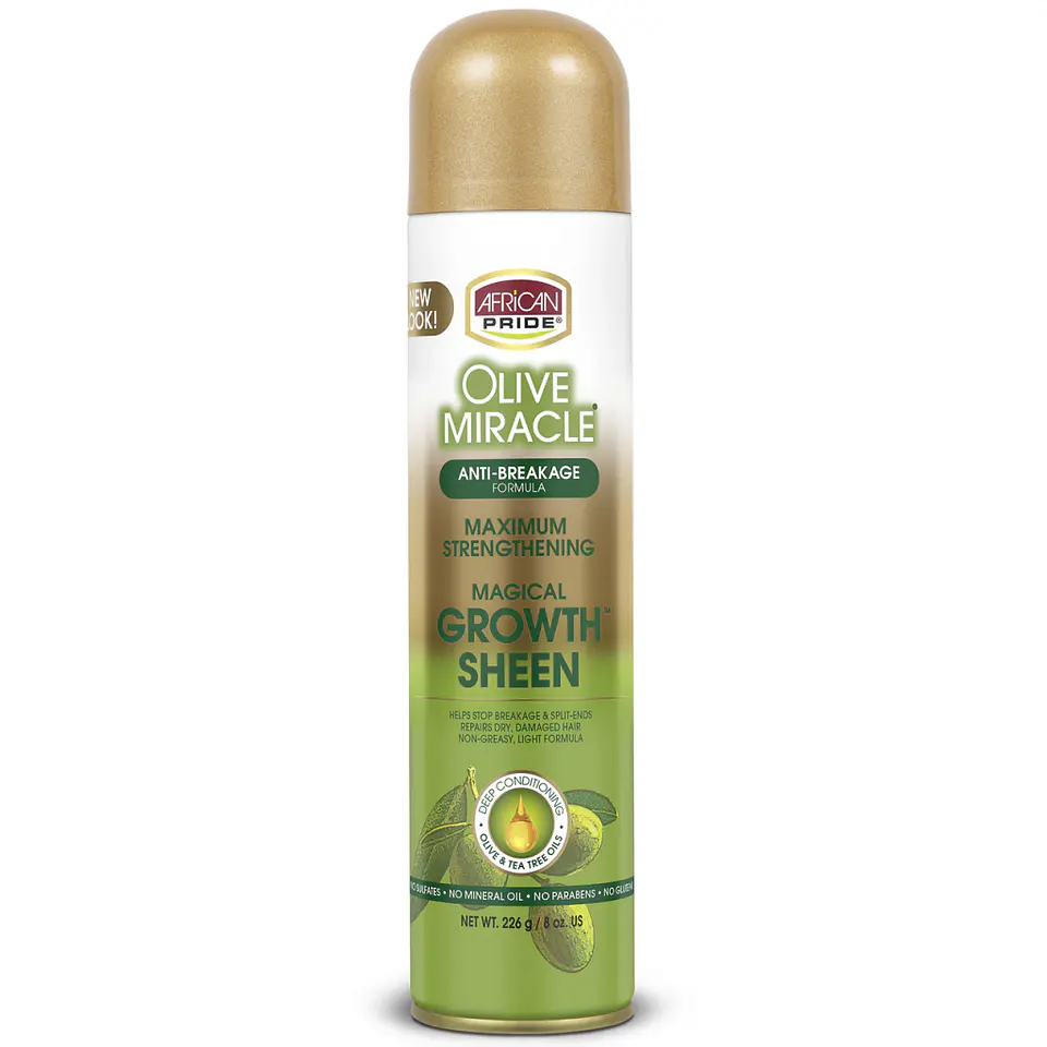 AFRICAN PRIDE OLIVE MIRACLE MAGICAL GROWTH SHEEN  226G 1