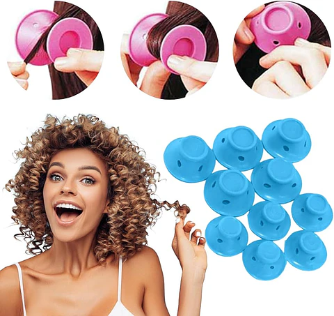 Rulos de Silicona x10