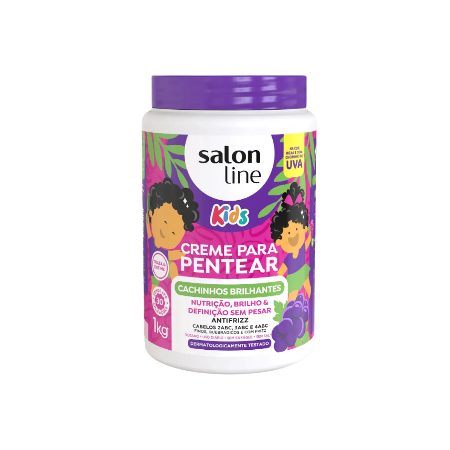 Salon line kids cachihnos brillantes uva 1